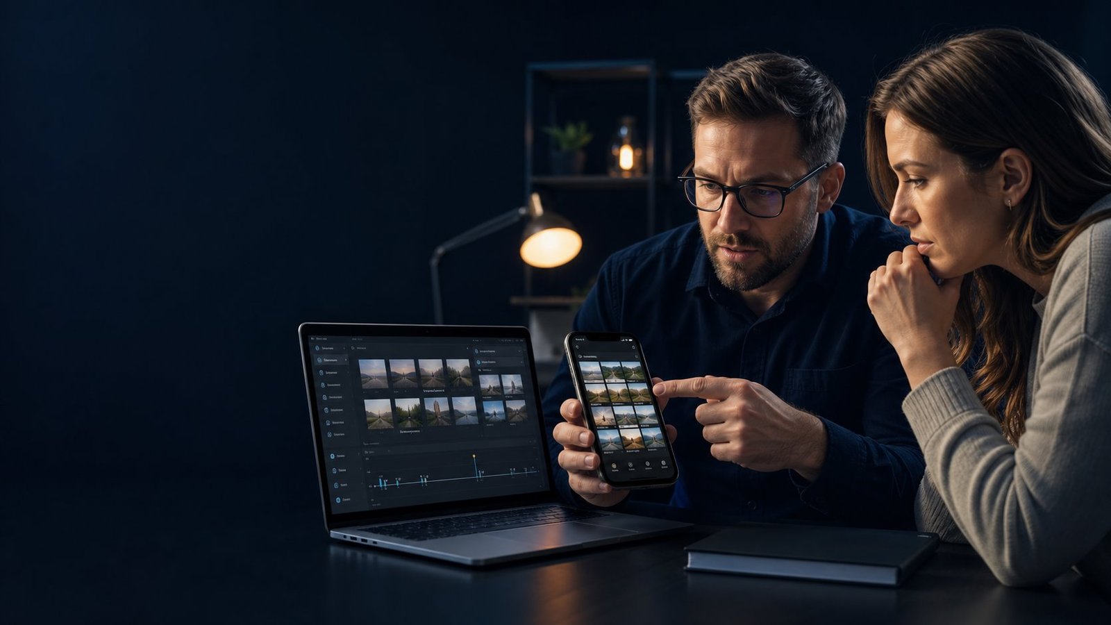 Can deleted photos be recovered from a phone during a data recovery review
